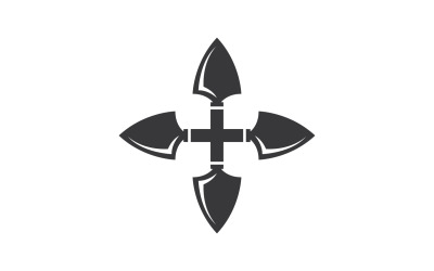 Spear  logo  for element design design vector v55