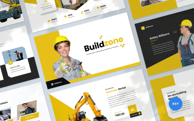 Buildzone - Construction and Building Presentation Keynote Template