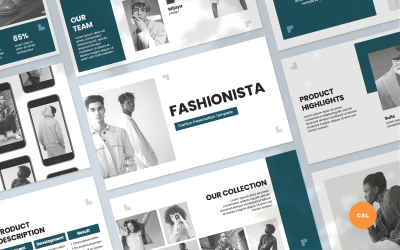 Fashionista - Präsentation der Modemarke Google Slides