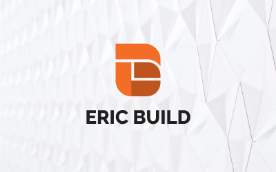 Designvorlage für das Monogramm-Logo mit EB-Buchstaben