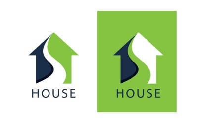 Affitto casa casa e vendita logo vector v4