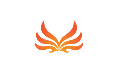 Feu Brûler flamme chaud logo vector element design v13