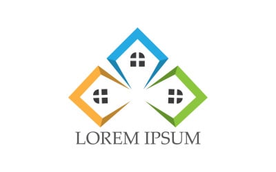 House home property appartment sell and rental logo v29