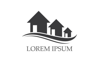 House home property appartment sell and rental logo v32