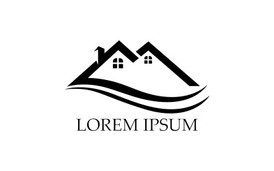 House home property appartment sell and rental logo v34