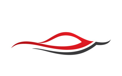 Voitures sport ligne automobile logo vector design v11
