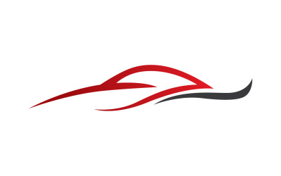 Voitures sport ligne automobile logo vector design v1
