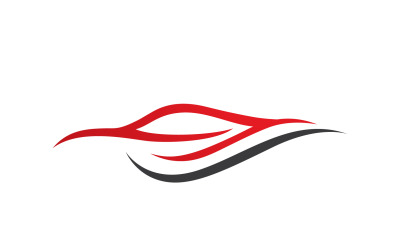 Voitures sport ligne automobile logo vector design v9