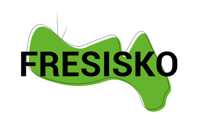 Design de logotipo de arte de linha funky Wordmark