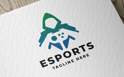Esports Pro Logo Şablonu