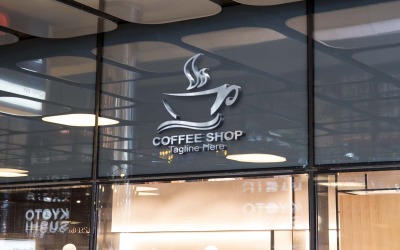 Nuovi modelli di logo della caffetteria