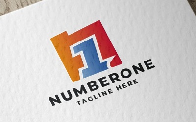 Шаблон логотипа номер один Pro