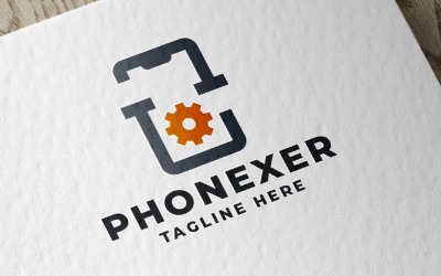 Telefon Desteği Pro Logo Şablonu