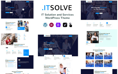 ITsolve — motyw WordPress dotyczący rozwiązań i usług IT