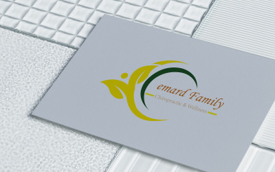 Modelo de Design de Logotipo da Família Emard