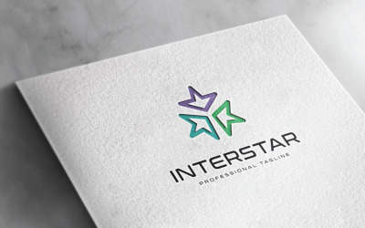 Logotipo Inter Star Consulting ou logotipo Star Tech
