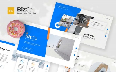 BizCo - Modèle de diapositives Google d&amp;#39;entreprise