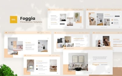 Foggia — інтер’єрний шаблон Google Slides