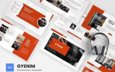 Gyenim - Modello di presentazione della palestra
