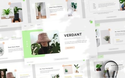 Verdant — Plant Store 主题演讲模板