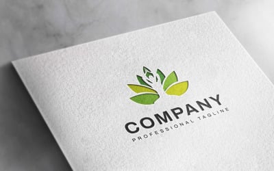 Yoga-Lotus-Gesundheits-Logo