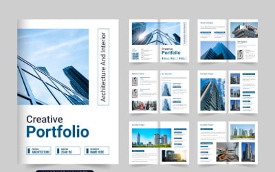 Architecture business brochure template