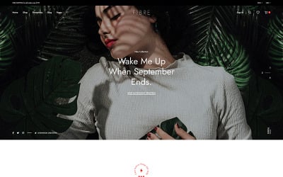 Fibra - Tema WooCommerce de Elementor de Moda Moderna