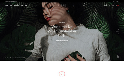 Fibre - Thème WooCommerce Modern Fashion Elementor