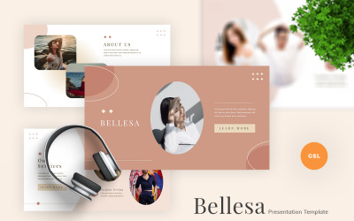 Bellesa - Mode Google Slides-sjabloon