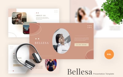 Bellesa - Plantilla de diapositivas de Google sobre moda