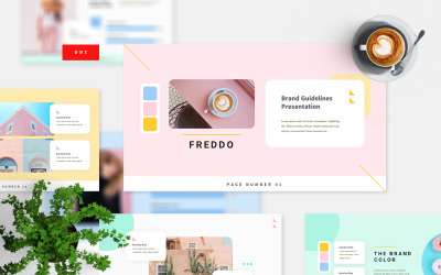 Freddo - Pasztell Creative Powerpoint
