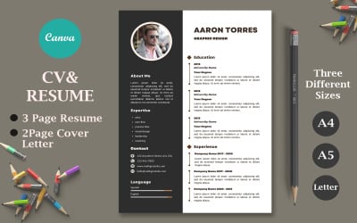 Minimal CV-Resume Template
