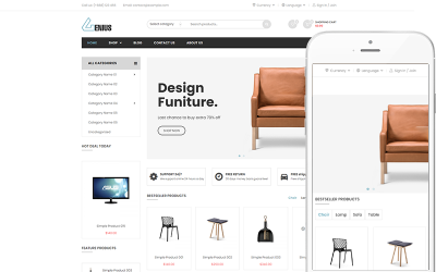 Genius - Tema Multiuso WooCommerce Theme