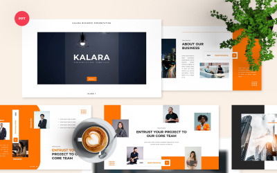Kalara Powerpoint-Vorlage für Unternehmen