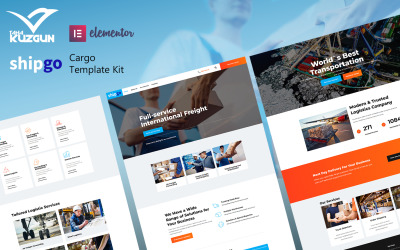 ShipGo, Cargo &amp;amp; Logistic Elementor Kit