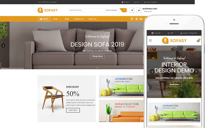 Sofasy - Thema voor meubels en interieur WooCommerce-thema