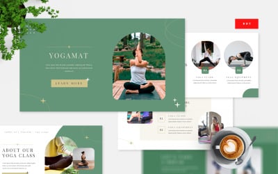 Yogamatte - Yoga-Powerpoint