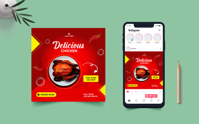 Food Social Media Instagram Post