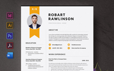 Profesjonalny życiorys / szablon CV