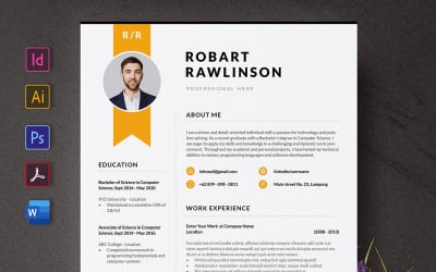 Professional Resume / CV Template