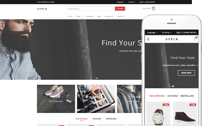 Afela - Tema para loja de moda WooCommerce Theme