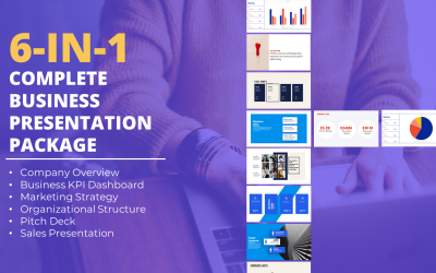 Pacchetto completo di presentazione aziendale