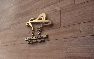 Modelos de logotipo de clínica odontológica