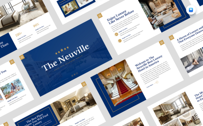 The Neuville - Keynote-Vorlage für Luxushotels