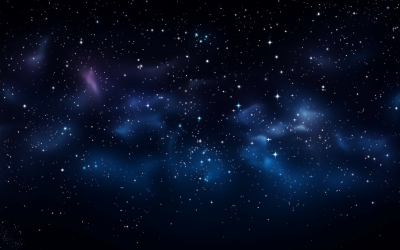 Universe Animation In Particles