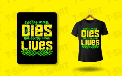 Kreatives T-Shirt SVG druckfertige Designvorlage