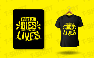 Modern T-shirt SVG Baskıya Hazır Tasarım Şablonları