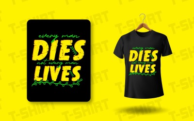 Nowoczesna typografiaT-shirt SVG gotowe do druku szablony projektów