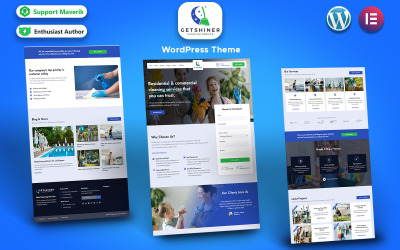 GetShiner - Cleaning Service WordPress Theme