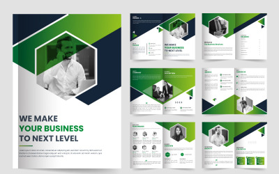 Brochure template design and company brochure template